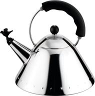 чайник в форме птицы alessi с свистком, м.б, черный - улучшение seo логотип