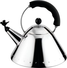 img 4 attached to Чайник в форме птицы Alessi с свистком, М.Б, черный - улучшение SEO