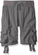 👦 southpole little jogger shorts medium boys' clothing and shorts: stylish comfort for active kids! logo