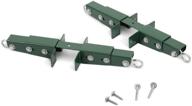 🦍 gorilla playsets 11-4026-p adjustable glider brackets for swing sets (pair), green - enhance your swing set with versatile glider attachments логотип