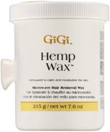🔥 microwavable gigi hemp wax - 7.6 oz logo