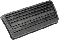 🔘 dorman 20787 brake pedal pad: enhanced performance for select models in sleek black finish logo