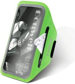 img 4 attached to DONWELL Armband Resistant Running Airpods Cell Phones & Accessories in Cases, Holsters & Clips