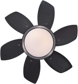 img 1 attached to 💡 Westinghouse Lighting 7224600 Quince Ceiling Fan with Light, 24 Inch: Stylish Gun Metal Finish for Enhanced Indoor Décor