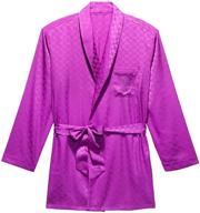 π§₯ savage fenty smoking jacket hunter: stylish sleep & lounge attire for men logo