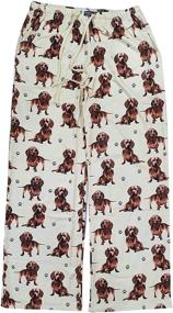 img 1 attached to Boston Terrier Pajama Pants Comfort Men's Clothing