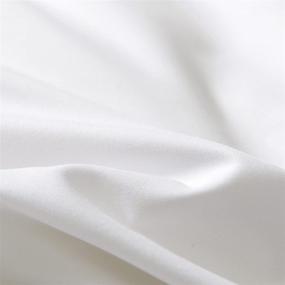 img 1 attached to 🛏️ Zingsleep Meierui Queen Size Down Alternative Comforter: White Down Insert, Quilted Design, Luxurious All Season Bedding Comforters 90x90inches