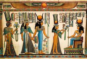 img 4 attached to 🔮 Captivating LFEEY 5x3ft Gods of Egypt Backdrop: Egyptian Decor for Mythology-Inspired Photography