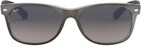 img 4 attached to Gunmetal Transparent Ray Ban Wayfarer Sunglasses