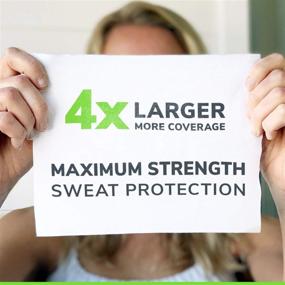 img 2 attached to 🌡️ SweatBlock Extra Large Maximum Strength Antiperspirant Wipes - 7-Day Protection Per Use - 10 Count, Unisex - Ideal for Excessive Sweat Protection