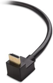 img 1 attached to 🔌 Cable Matters 6 Feet Right Angle HDMI Cable - Ready for HDR and 4K Resolution - 90 Degree HDMI Right Angle Cable