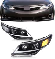 🚗 2012-2014 toyota camry led drl projector front lamp by mostplus logo