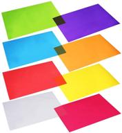 📦 cellophane wraps sheets 11.8 by 8.5 inch, 8 colors, 104 pieces by outus logo