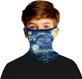 img 3 attached to Gaiters Bandana Loops Boys' Accessories for Mouth Protection