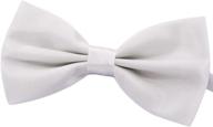 🐶 amajiji d113 formal dog bow ties: stylish accessories for medium & large dogs (100% polyester) logo