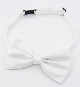 img 3 attached to 🐶 Amajiji D113 Formal Dog Bow Ties: Stylish Accessories for Medium & Large Dogs (100% Polyester)