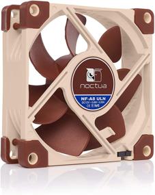 img 3 attached to Noctua NF-A8 ULN: 80mm Silent Fan for Ultimate Quietness - 3-Pin, Brown