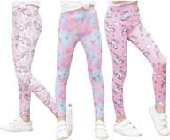 ultimate multipack leggings: lightweight, athletic, and comfortable girls' clothing logo