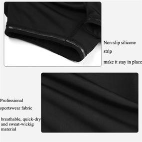 img 1 attached to 🩲 yingfeg bb Kids Padded Compression Shorts: Ultimate Hip and Butt Protection for Active Kids