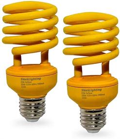 img 4 attached to 💡 SleekLighting Yellow Spiral: Efficient Medium Base Energy Solution