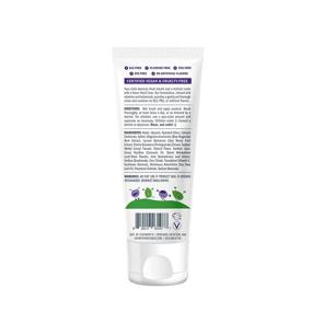 img 3 attached to Schmidt's Children's Toothpaste: Mint + Berry Flavor, Fluoride-Free for Clean Teeth - 4.7 oz, 6 Count