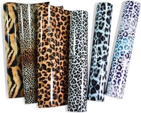 img 1 attached to 🐆 Stunning Leopard Patterned Transfer Decoration Material: Easy and Stylish Decorating Solution
