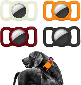 img 4 attached to Collar Holder Silicone Protective Multiple Dogs