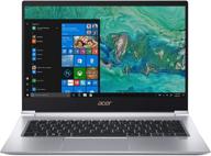 🖥️ acer swift 3 sf314-55-58p9, 14-inch full hd, 8th gen intel core i5-8265u, 8gb ddr4, 256gb pcie ssd, high-speed wifi, backlit keyboard, windows 10 pro logo