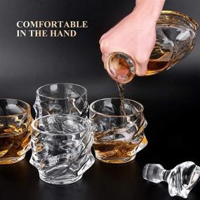 img 2 attached to Whiskey Decanter Glasses for Cocktails - Food Service Equipment & Supplies by DEXIDUO