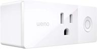 wemo mini smart plug - wifi enabled plug that works with alexa, google assistant & apple homekit logo