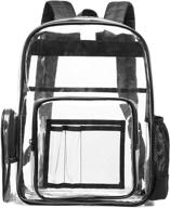 clear backpack backpacks logo