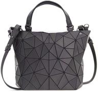 👜 stylish geometric eco friendly artificial holographic women's handbags & wallets: ultimate tote collection by kbinter logo