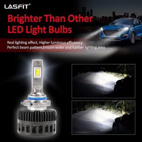 img 2 attached to 💡 Лампы LASFIT LSplus LED 9005 HB3 - Высокая производительность 72Вт 6000К 8000Лм - Легкая установка