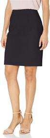 img 2 attached to 👗 Calvin Klein Petite Lux Straight Skirt for Women