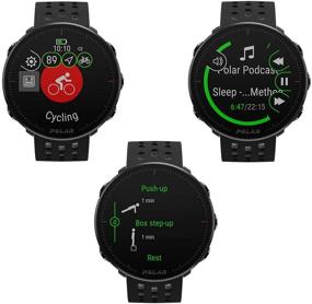 img 3 attached to Enhanced Performance with Polar Vantage M2: Integrated GPS, Wrist-Based Heart Monitor, Daily Workouts, Sleep and Recovery Tracking, Music Controls, Weather, Phone Notifications