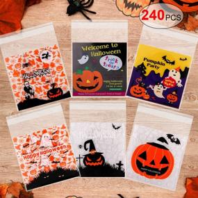 img 4 attached to Konsait Halloween Cellophane Self Adhesive Supplies