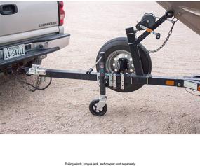 img 1 attached to 🔒 Dutton-Lainson 6121 Black Trailer Spare Tire Carrier: Secure and Convenient Solution for Your Trailer's Spare Tire