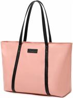 👜 women's tote bag for work, teacher 15.6-inch laptop bag, stylish beach handbag logo