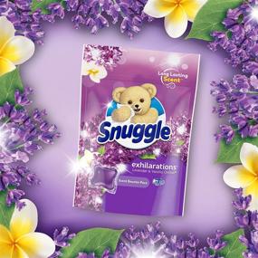 img 1 attached to 🌸 Lavender Joy: Snuggle Scent Boosters, 56 Count Scent Pacs - In-Wash Laundry Enhancer