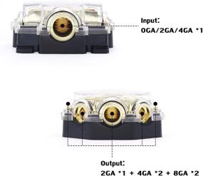 img 2 attached to DeepRoar 5 Way Power Distribution Block 0/2/4 Gauge In