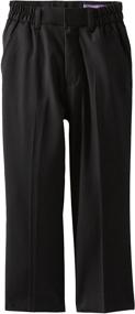 img 2 attached to 👖 Isaac Michael Youth Solid Charcoal Pants for Boys