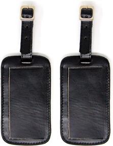 img 2 attached to Logical Leather Luggage Genuine Adjustable Travel Accessories in Luggage Tags & Handle Wraps