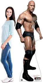 img 2 attached to 🤘 The Rock WWE Life Size Cardboard Cutout Standup - Cardboard People
