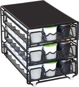 img 2 attached to Organize Your Keurig Coffee Pods with the DecoBros 3 Tier Drawer Storage Holder - Holds 54 Pods