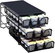 organize your keurig coffee pods with the decobros 3 tier drawer storage holder - holds 54 pods logo