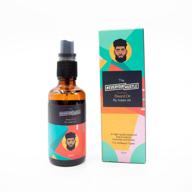 🧔 everydayhustle black & mixed men's beard oil – 50ml premium beard oil – hydrating & moisturizing spray bottle – protection, hydration, and extra shine for beard types logo