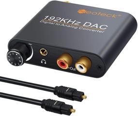 img 4 attached to 🔊 Neoteck 192kHz DAC Конвертер: Оптимальный аудио адаптер для PS3 HD DVD PS4 Sky HD Plasma Blu-ray с регулировкой громкости и множеством вариантов подключения.