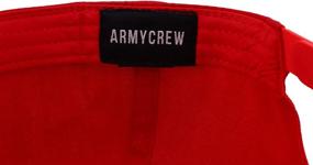 img 1 attached to 🧢 Armycrew XXL Oversize High Crown Adjustable Plain Solid Baseball Cap - Ultimate Comfort and Style