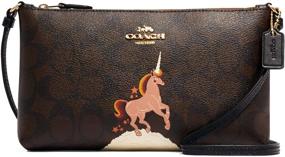 img 3 attached to COACH Crossbody Handbag Signature Unicorn