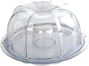 img 4 attached to 🎂 Nordic Ware Bundt Cake Keeper - Clear, Deluxe Design